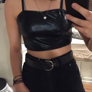 black bralette!
